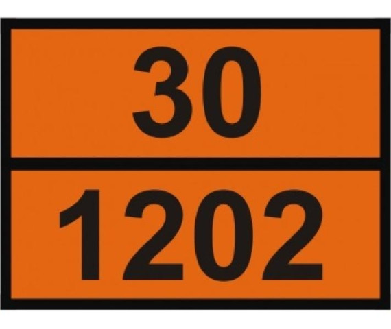 Купити Інформаційна табличка ADR "Дизель 30-1202" Bicma Bicma Цинк Італія (2602991101)