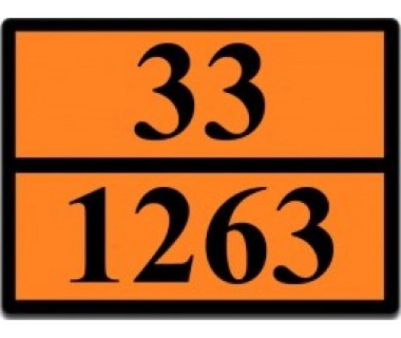 Купить Інформаційна табличка ADR "Фарба 33-1263" Bicma Bicma Цинк Італія (2602991750)