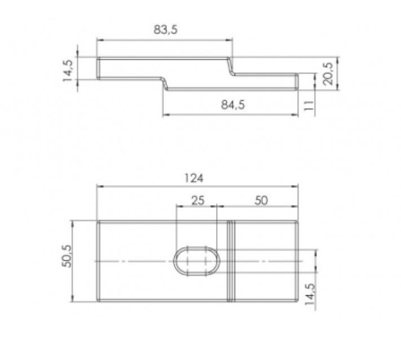 Купити Кронштейн рами Цинк Польща (1704300030)