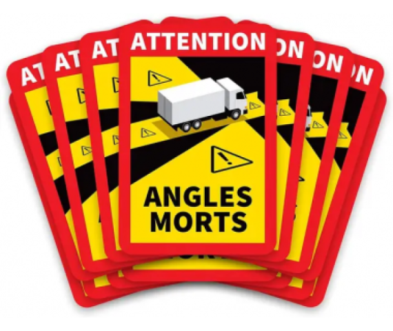 Купити Наліпка "Сліпа зона" для вантажних перевезень 17х25см. Orafol (2601721031)