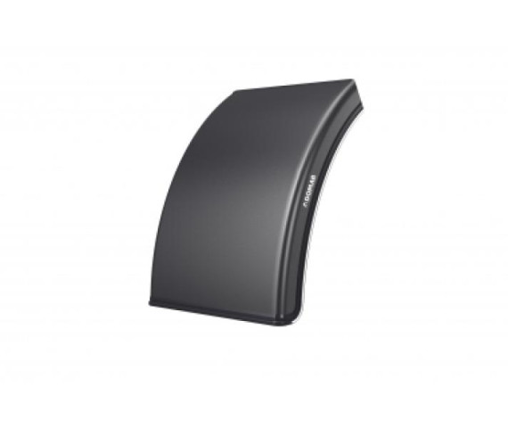 Купить Напівкрило на вантажівку з білою смугою Domar DK1130, B=650 мм (Італія) Domar Пластик Італія (DK1130