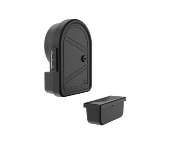 Купить Передня кришка труби для зберігання шлангу Ø180мм зі стічним лотком Lokhen Пластик Ø180мм Італія (26