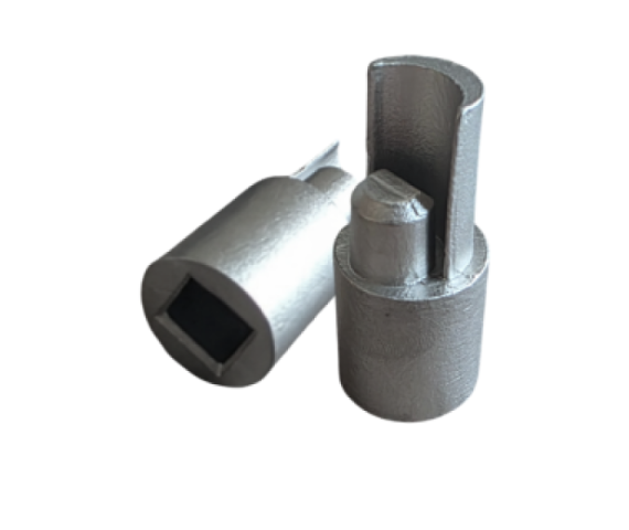 Купити Перехідник Ø27мм трещітки натягу тенту Цинк Квадрат Італія (1802327070)