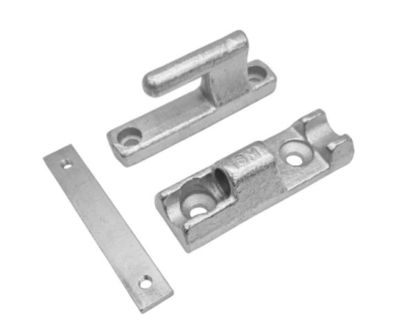 Купить Петля бортова для причепа Alta 120x40 мм (цинк) Цинк Польща (1702312220)