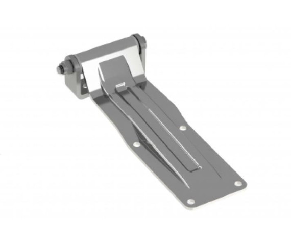 Купить Петля задніх дверей в зборі для вантажівки, фургона, причепа Комтранс 265х83х4 мм (цинк) Комтранс Ци