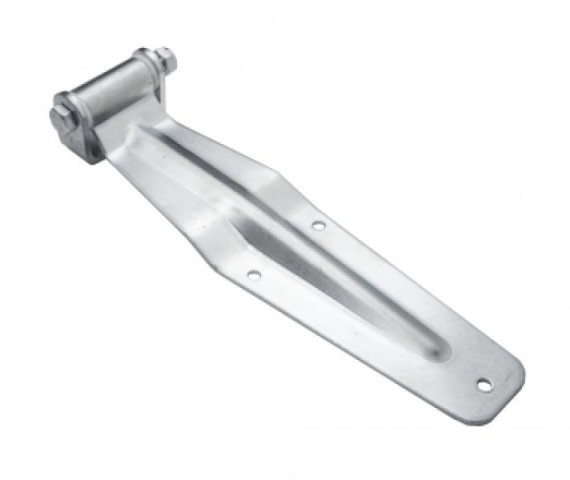 Купити Петля задніх дверей для вантажівки, фургона, причепа в зборі з кронштейном 326x63x4 мм (цинк) Цинк П