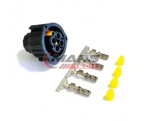 Купить Розетка для причепа 4 контактна Mars AMP 2.5 Mars AMP 2.5 Туреччина (2404680052)