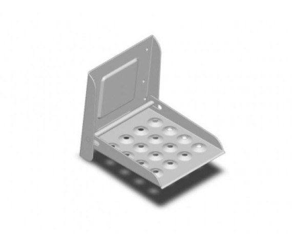 Купити Сходинка відкидна для фургонів, вантажівок (цинк) Цинк Польща (2001303000)