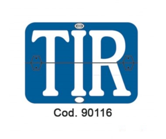 Купити Таблица TIR алюмінієва горизонтально складена Bicma Алюміній Італія (2602990116)