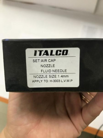 Купить Дюза для фарбопульта H-3003 LVMP, діаметр 1,4 мм ITALCO NS-H-3003-1.4 LM
