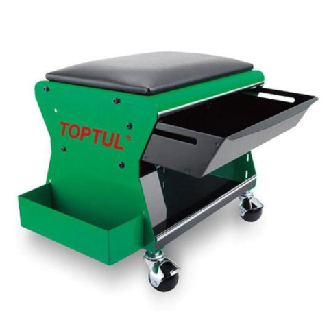 Купити Стілець для автосервісу підкатний TOPTUL 350х260х240мм 3 полиці JCA-350B