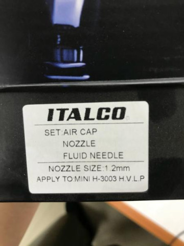 Купити Змінне Сопло для фарбопульта H-3003-MINI 1,2 мм ITALCO NS-H-3003-MINI-1.2