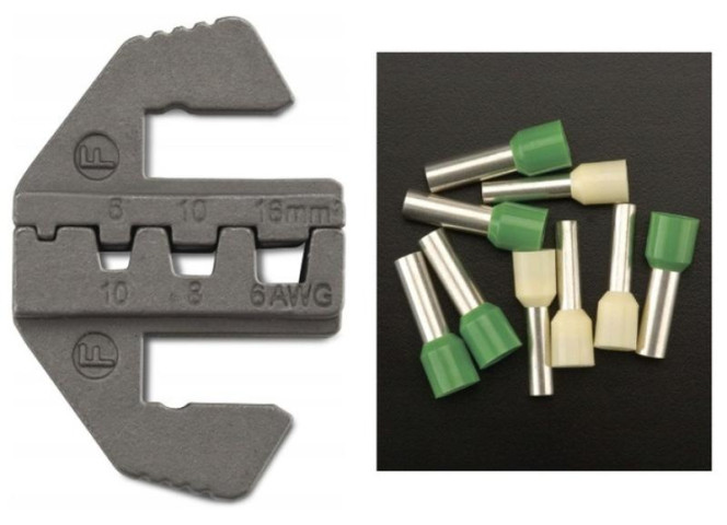 Купити Набір для обтискача клем універсальний TOPTUL GAAI0605