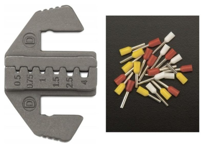 Купити Набір для обтискача клем універсальний TOPTUL GAAI0605