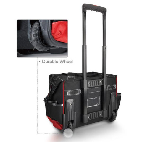 Купить Сумка інструментальна на колесах з телескопічною ручкою TOPTUL PBW-045A