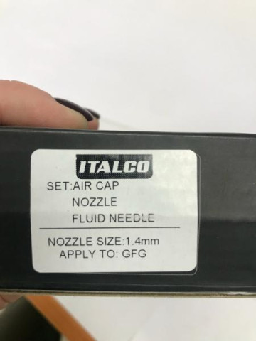 Купити Сопло 1,4 мм для фарбопульта GFG HVLP ITALCO NS-GFG-1.4