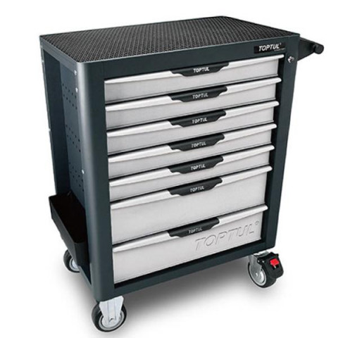 Купить Візок для автосервісу інструментальна TOPTUL (Pro-Plus) 7 секцій (сіра) TCAL0703