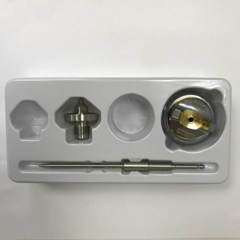 Купити Змінний комплект форсунки для краскопультів H-929 LVMP, діаметр 1,4 мм ITALCO NS-H-929-1.4 LM