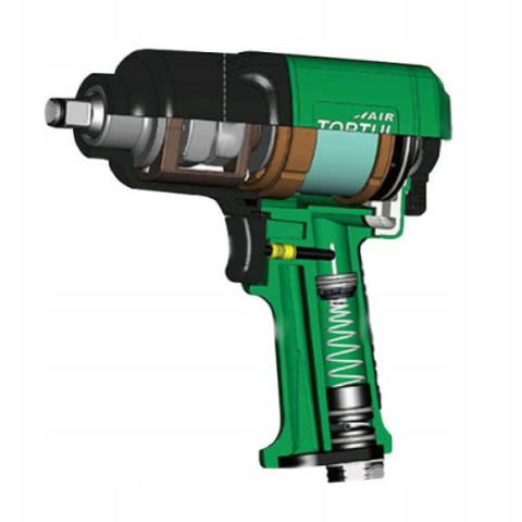 Купить Пневмо гайковерт TOPTUL 1/2" 1356N/m 9500об/хв KAAC1610