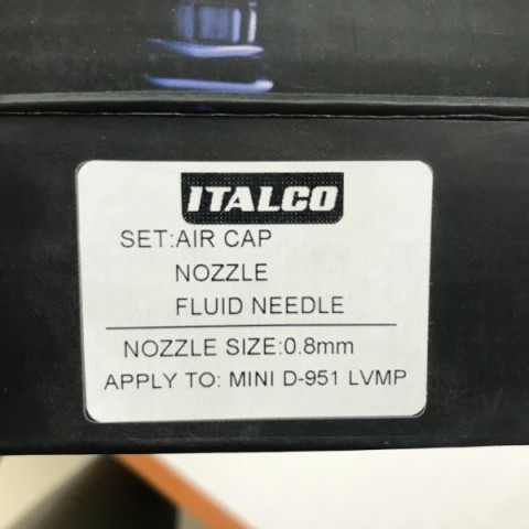 Купити Форсунка 0,8 мм для краскопультів D-951-MINI LVMP AUARITA NS-D-951-MINI-0.8 LM