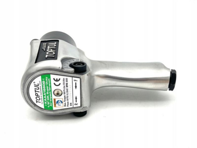 Купить Гайковерт для автосервісу пневматичний 1/2" 814N/m 8000об/хв TOPTUL KAAA1660B