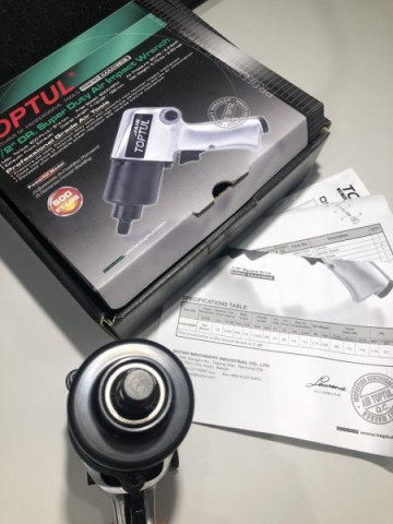 Купити Гайковерт для автосервісу пневматичний 1/2" 814N/m 8000об/хв TOPTUL KAAA1660B