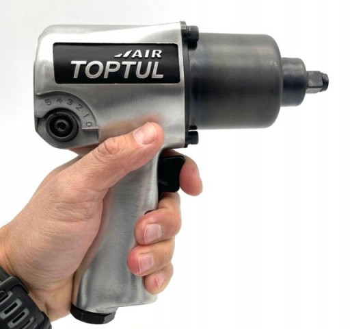 Купить Гайковерт для автосервісу пневматичний 1/2" 814N/m 8000об/хв TOPTUL KAAA1660B