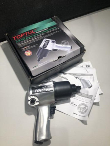 Купити Гайковерт для автосервісу пневматичний 1/2" 814N/m 8000об/хв TOPTUL KAAA1660B