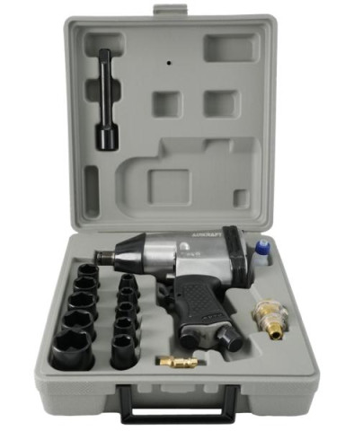 Купить Пневмогайковерт з набором пневмоінструменту 1/2" 17од. AIRKRAFT AT-5004SG