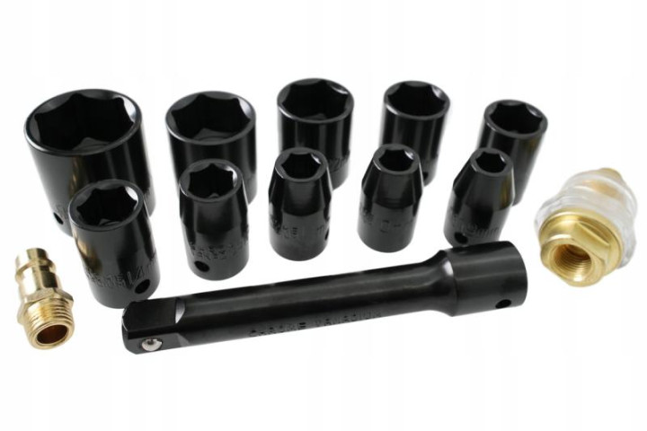 Купить Пневмогайковерт з набором пневмоінструменту 1/2" 17од. AIRKRAFT AT-5004SG