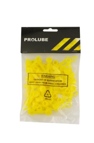 Купити Набор колпачков для пресс масленок желтые 50 шт