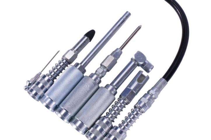 Купити Набір змінних адаптерів для мастильного шприца