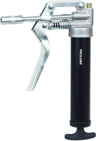 Купити Маленький шприц для змащування PROLUBE G16, пістолетного типу зі сталевою трубкою, 240 бар