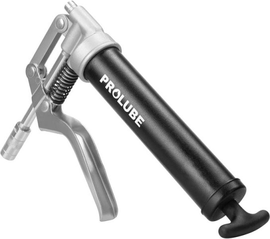 Купити Маленький шприц для змащування PROLUBE G16, пістолетного типу зі сталевою трубкою, 240 бар