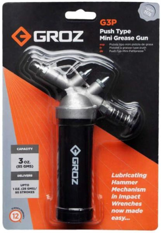 Купити Шприц міні для змащення натискного типу G3P, для конусних прес-маслюк