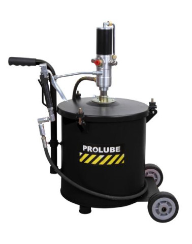 Купить Нагнітач мастила PROLUBE BGRP-30, пневматичний, з колесами 30 кг