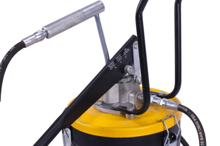 Купить Нагнітач мастила PROLUBE VGP-10, з колесами, 10кг