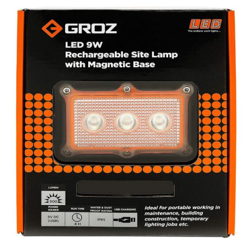 Купити Прожектор на магніті акумуляторний переносний LED-650, 9W LED, 500 люмен