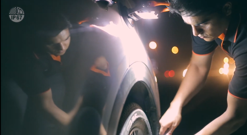 Купити Прожектор на магніті акумуляторний переносний LED-650, 9W LED, 500 люмен