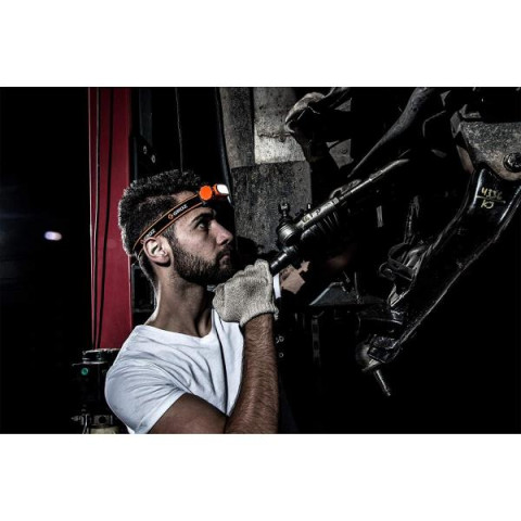 Купить Ліхтарик налобний акумуляторний LED-220, 3W COB, 150 люмен