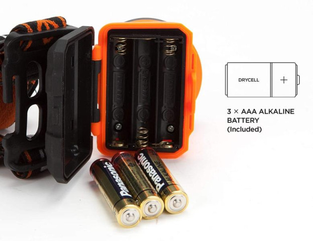 Купить Ліхтар налобний світлодіодний LED-230, 3W COB, 160 люмен