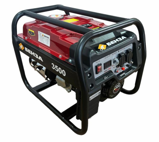Купити Генератор бензиновий 2,5 кВт, 230 Вольт, БЕНЗА SH3500