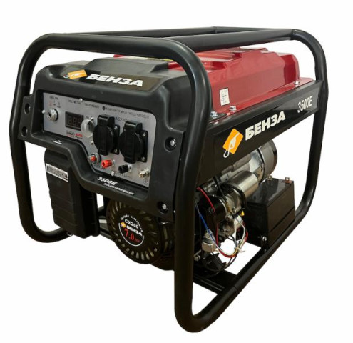 Купити Генератор бензиновий 2,5 кВт, 230 Вольт, БЕНЗА SH3500E
