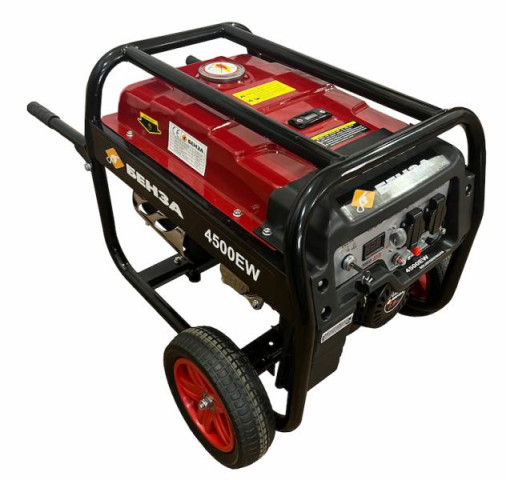 Купити Генератор бензиновий 2,8 кВт, 230 Вольт, БЕНЗА SH4500EW
