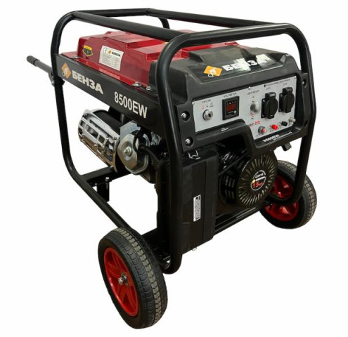 Купити Генератор бензиновий 7,5 кВт, 230 Вольт, БЕНЗА SH8500EW