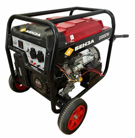 Купити Генератор бензиновий 7,5 кВт, 230 Вольт, БЕНЗА SH8500EW
