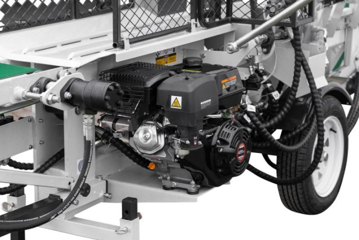 Купити Напівавтоматична машина для різання і розколу дров Lumag SSA 500G