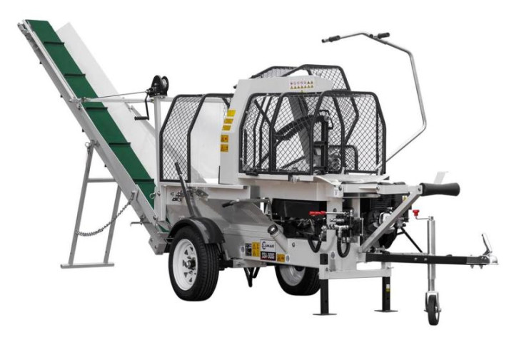 Купити Напівавтоматична машина для різання і розколу дров Lumag SSA 500G