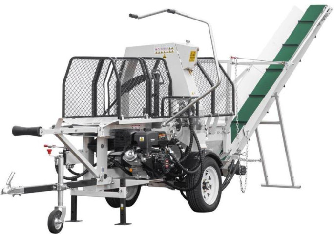 Купити Напівавтоматична машина для різання і розколу дров Lumag SSA 500G