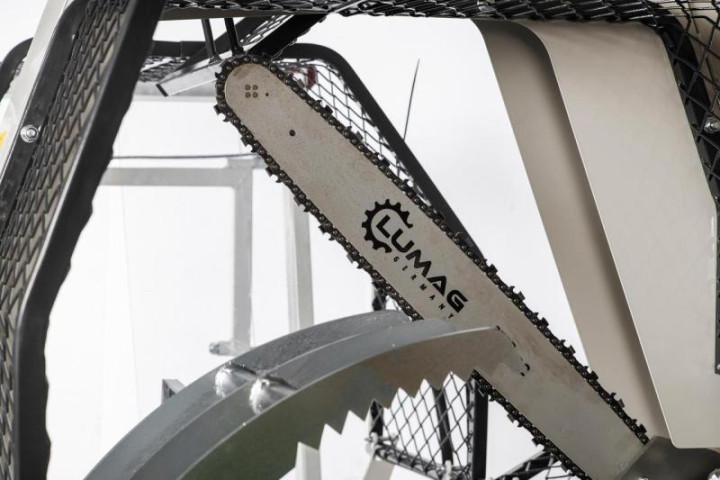 Купити Напівавтоматична машина для різання і розколу дров Lumag SSA500ZH-PRO, гідравлічний